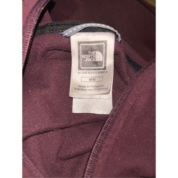 The North Face Jacket Womens Medium Purple Fleece Full Zip Hoodie - Picture 4 of 4